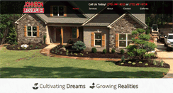 Desktop Screenshot of johnsonlandscapeco.com